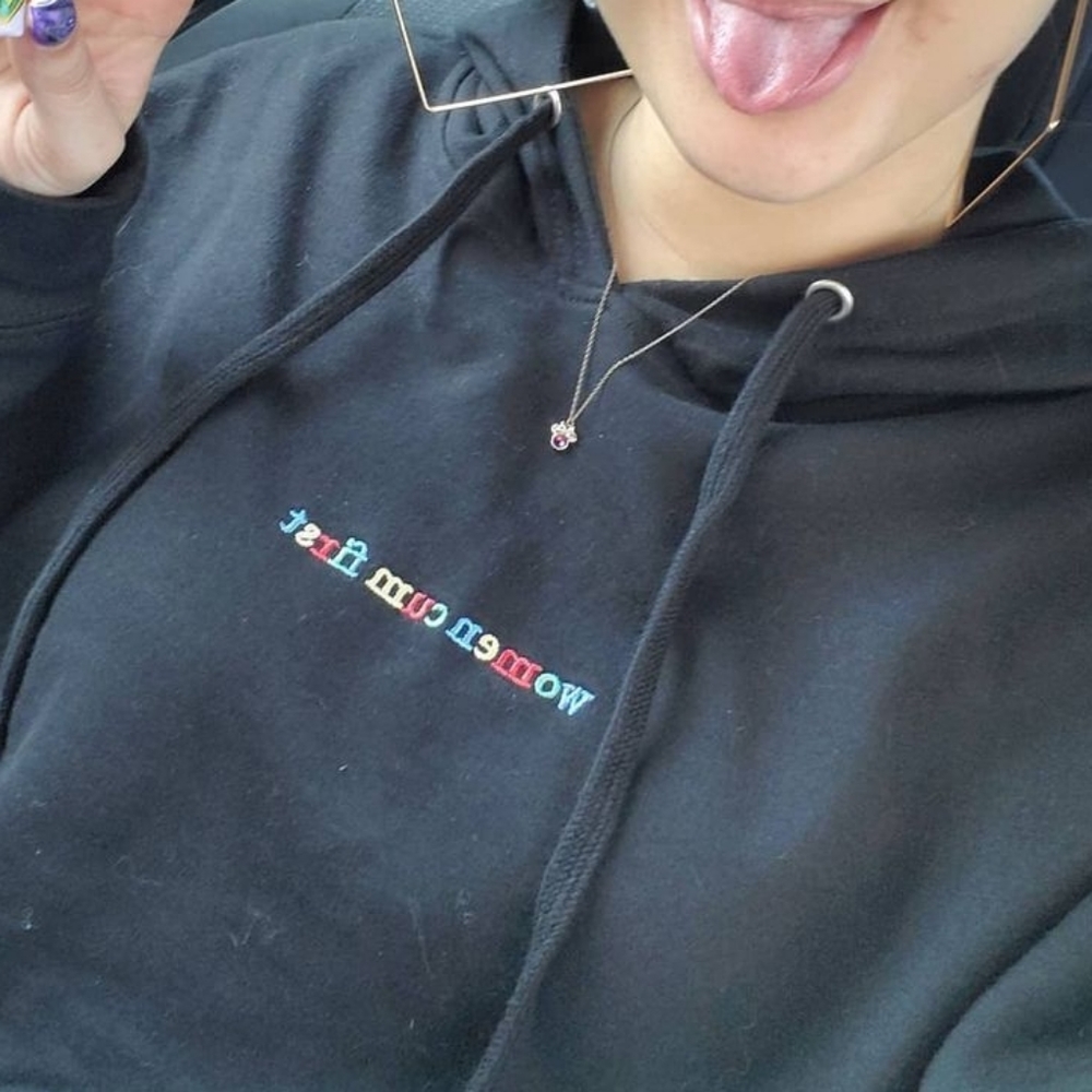 Valentina Voight Women Cum First Hoodie